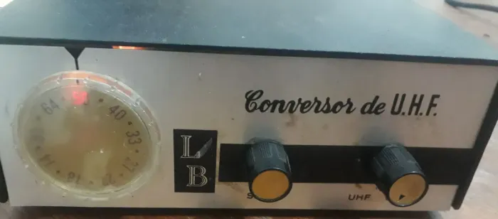 CONVERSOR UHF RETRO ANOS 70 80 