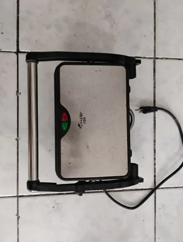 Grill elétrico multiuso antiaderente inox