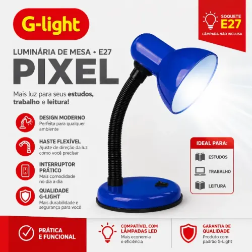Luminária de mesa