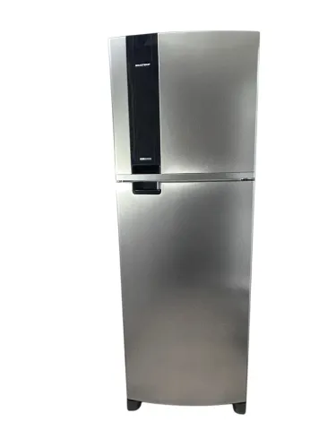 A Brastemp Inox Frost Free Duplex Painel Eletrônico 385L 