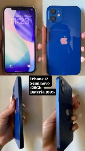 iPhone 12 normal 128gb Bateria 100%