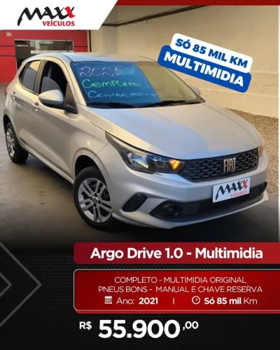 Fiat Argo Drive 1.0 6V Flex 2021