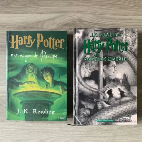 Livros Harry Potter - Livro 6 e 7