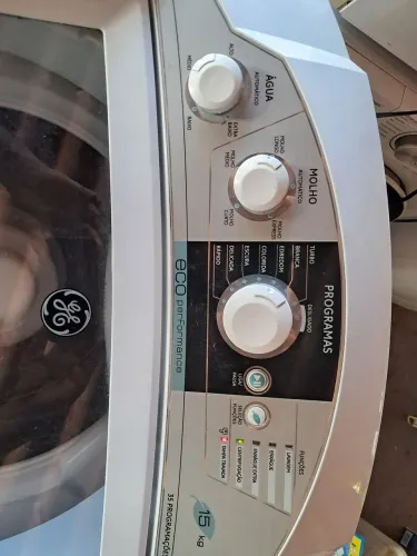 Lavadora ge 15kg revisada 