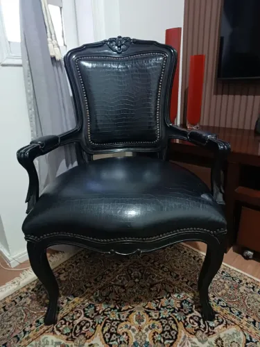 Par de poltrona Luís XIV
