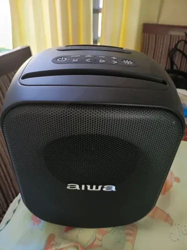 Caixa de Som Amplificada Aiwa Party Box AWS-PB-07 100W Bluetooth