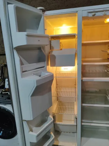 Geladeira side by side Brastemp 110v