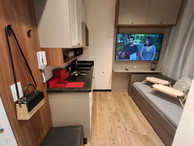 Studio mobiliado 11m2 Ecoville