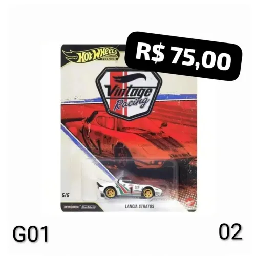 Hotwheels Lancia Stratos (premium)