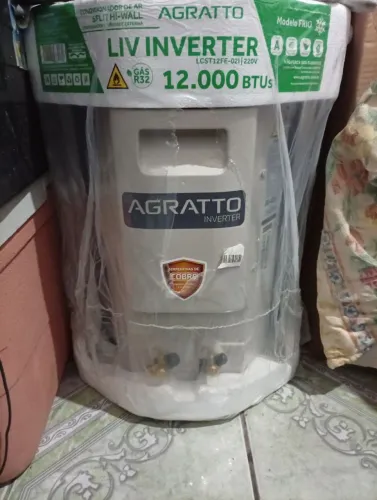 Ar condicionado 12btus lacrado novo