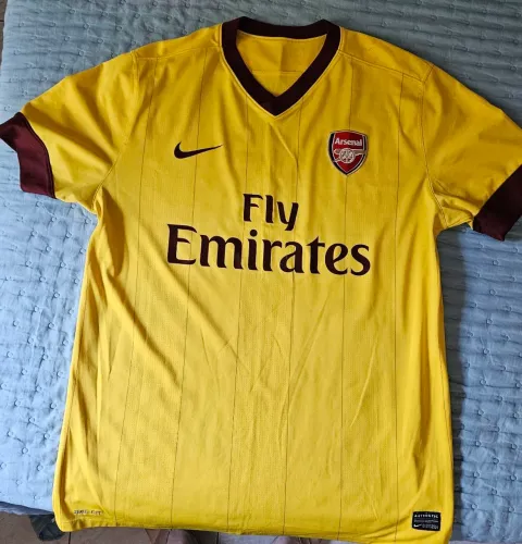 Camisa Arsenal Amarela 10/11