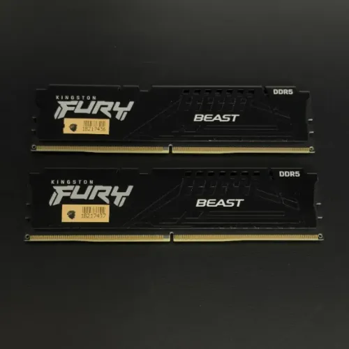Memória RAM Kingston Gamer Fury Beast, 32GB (2x16GB), 5200MHz, DDR5, CL40, KF552C40BB-16