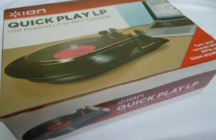 Toca-discos ION digitalizador de vinil para .MP3