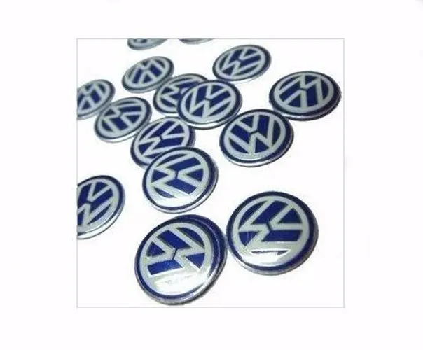 Emblema Adesivo Chave Canivete Logo Volkswagen Azul - AMP.SHOP