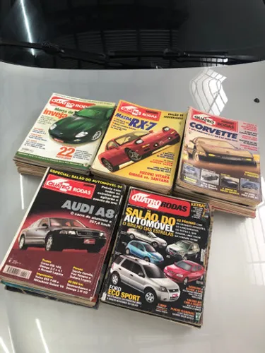 Revistas 4 Rodas Antigas
