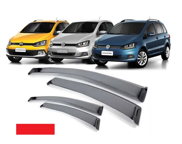 Calha De Chuva Defletor vw Fox crossfox spacefox 4p todos