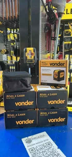 Nível a Laser Luz Verde 20 Metros Autonivelamento Vonder NLV020