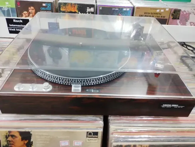 Toca discos Micro Seiki BL-21 Belt drive novo Sansui thorens Pioneer 
