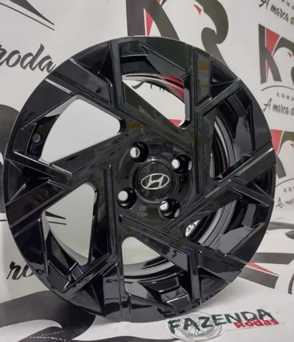 Roda aro 15 krmai hyundai hb 20 Black piano jogo 4x100
