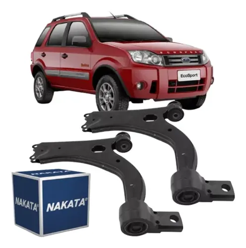 Bandeja Suspensão Dianteiro Ford Ecosport 2003 À 2012- D/E - Bucha / Coxim - Nakata