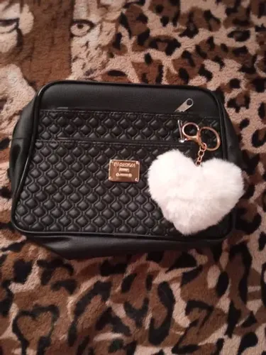 Bolsa Nova com Chaveiro de Coração