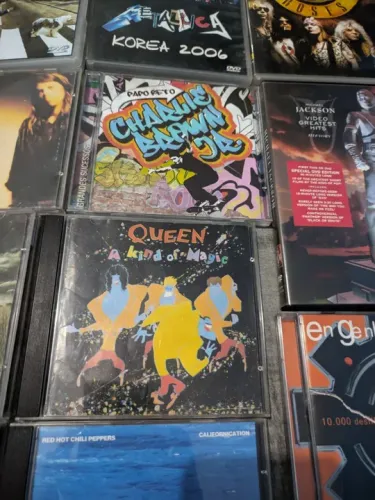 CDs e DVDs de música - Diversos artistas