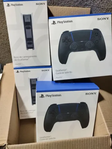 Carregador controle ps5 novo