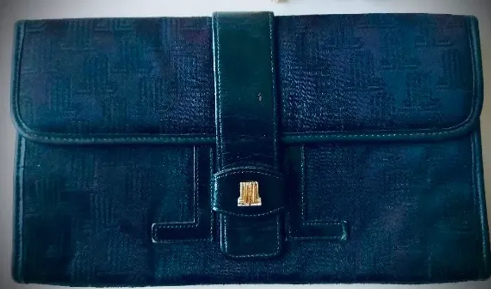 Bolsa de Mão Clutch Carteira marca LANVIN Genuína