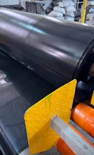 Geomembrana 1000 micras Preta de Pead (Lona) para Coberturas/Lagos 11 x 8