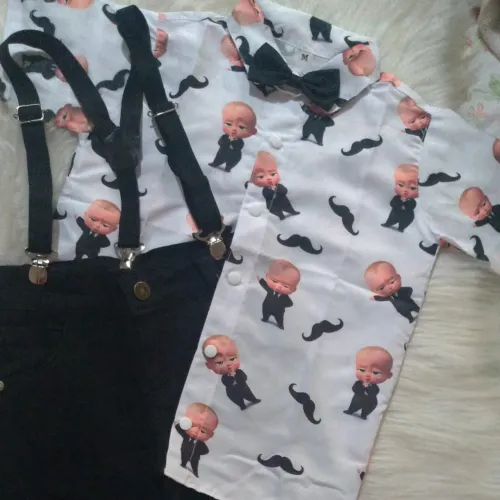 Conjunto Temático Menino para festa 