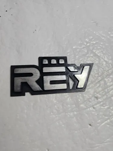 Del rey emblema da tampa traseira original