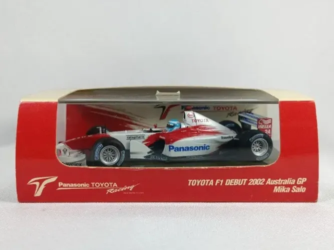 Miniatura Toyota F1 Debut 2002 Australia Gp Mika Salo Minichamps 1/43
