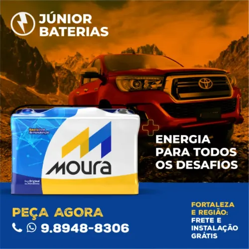 Bateria moura hilux