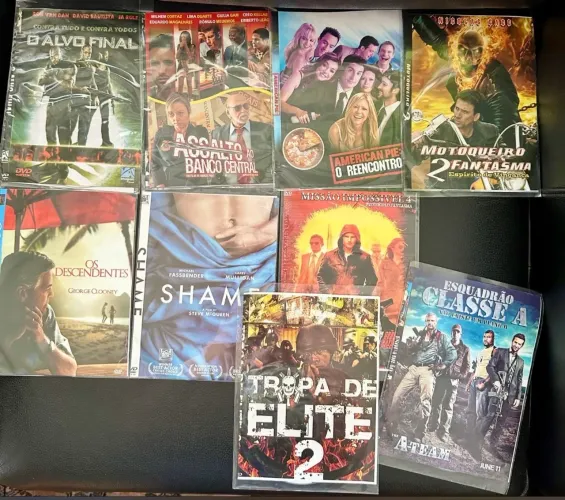 9 filmes em dvd