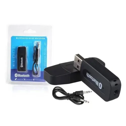 Adaptador Bluetooth Pra Som Conexão Usb/P2