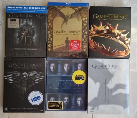 Game Of Thrones - 1a a 6a Temporada