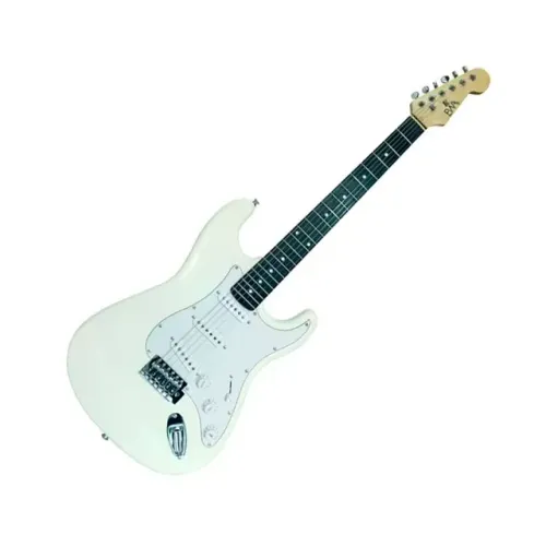 Guitarra EWA Stratocaster EWR10VWH Branco - GT0329