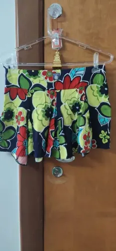 Saia estampada