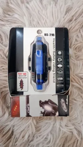 Luz traseira bike 