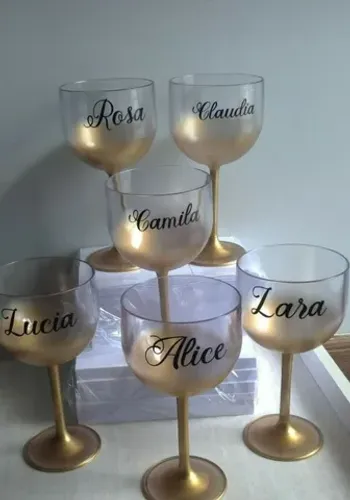 Taça de gim personalizada
