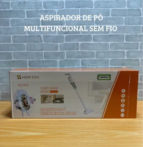 Aspirador De Pó Vertical Portátil Usb Recarregável 110v/220v Modelo - NQ-678