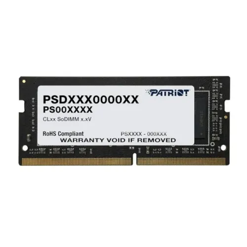 Memória Para Notebook Patriot 8GB 3200MHz DDR4, 12x 19,24