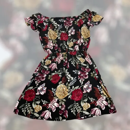 Vestida estampado ciganinha