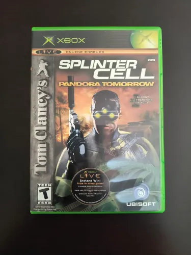 Splinter Cell Pandora Tomorrow para Xbox Clássico