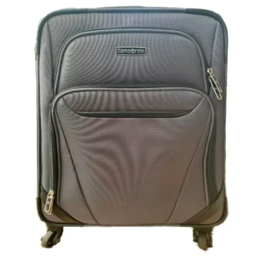 Mala De Bordo Samsonite Cinza Original 