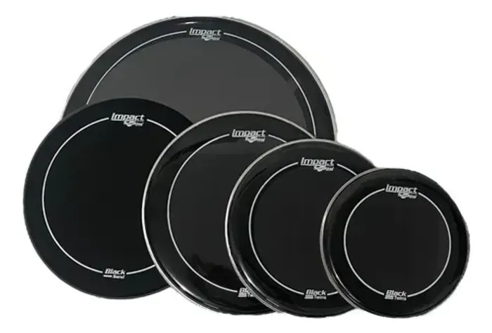 Kit Peles Bateria Black Spanking Impact 12/13/16/22/14cx Cor Preto