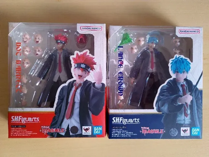 Lance Crown e Dot - Sh Figuarts - Mashle