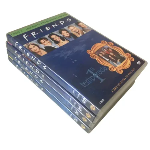 DVD Friends Temporada 1 Completa Original - Físico - 4 DVDs