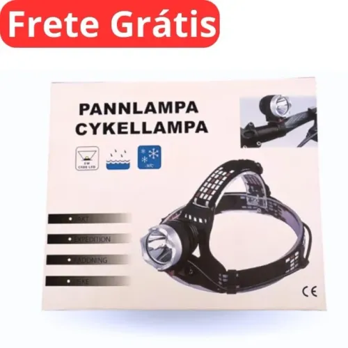 Lanterna de Cabeça com Foco Ajustável - LED 5W 