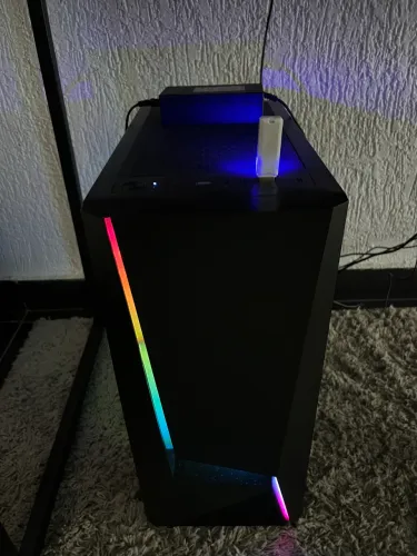 Pc gamer Cpu intel i7 geforce gt1030 com monitor lg